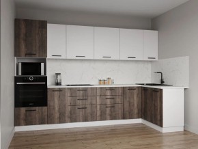 Кухонный гарнитур Старое Дерево 3200*1400 (Стол. 38мм) в Пуровске - purovsk.mebel24.online | фото