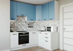 Кухонный гарнитур угловой Капри 2200х1600 h950 (Стол. 26мм) в Пуровске - purovsk.mebel24.online | фото