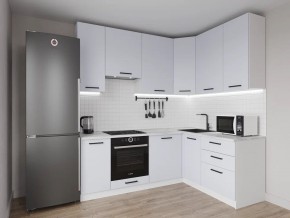 Кухонный гарнитур угловой Смоки 2200*1600 h950 (Стол. 26мм) в Пуровске - purovsk.mebel24.online | фото