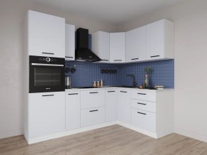 Кухонный гарнитур угловой Смоки 2400*1600 (Стол. 38мм) в Пуровске - purovsk.mebel24.online | фото