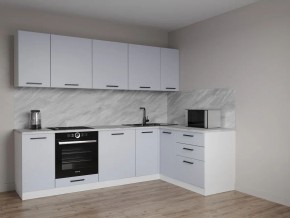 Кухонный гарнитур угловой Смоки 2600*1600 (Стол. 38 мм) в Пуровске - purovsk.mebel24.online | фото