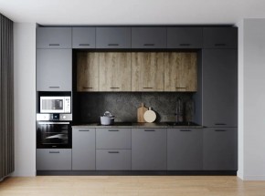Кухонный гарнитур Умбра 3400 (Стол. 38мм) в Пуровске - purovsk.mebel24.online | фото