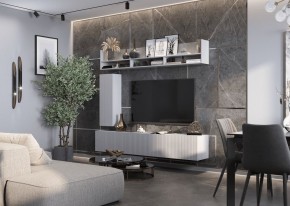 КВИНТА Гостиная 2000 (белый лофт) в Пуровске - purovsk.mebel24.online | фото 1
