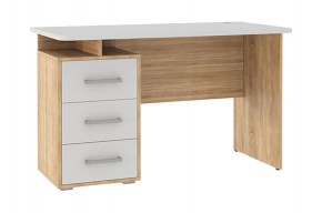 ЛАЙТ 2 Стол компьютерный (1200)  дуб сонома/белый в Пуровске - purovsk.mebel24.online | фото