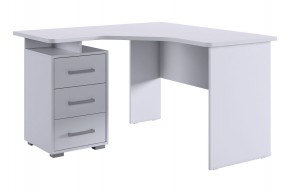 ЛАЙТ 2 Стол компьютерный угловой (1200) Белый/Белый в Пуровске - purovsk.mebel24.online | фото