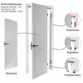 Межкомнатная дверь Bolivar Каньон браун (комплект) в Пуровске - purovsk.mebel24.online | фото 4