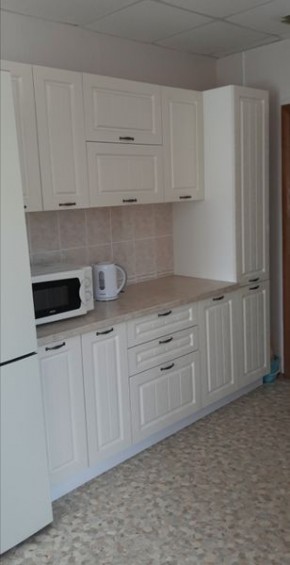 Модульная кухня Луксор серый-бирюза в Пуровске - purovsk.mebel24.online | фото 2