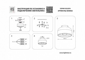 Накладной светильник Lightstar Celesta 809062 в Пуровске - purovsk.mebel24.online | фото 4