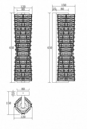 Накладной светильник Maytoni Coil MOD125WL-L6CH3K в Пуровске - purovsk.mebel24.online | фото 4