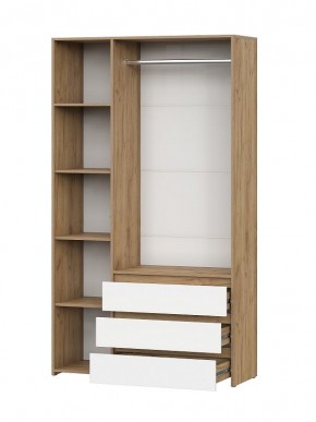 НЕКСТ 1 Шкаф комбинированный трехстворчатый в Пуровске - purovsk.mebel24.online | фото 2