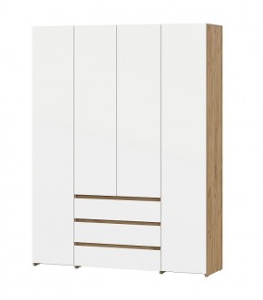 НЕКСТ 1 Спальня (Дуб Золотой/Белый) в Пуровске - purovsk.mebel24.online | фото 7