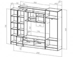 ОСКАР Гостиная (ЯШТ/ЯШС) в Пуровске - purovsk.mebel24.online | фото 2