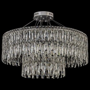 Подвесная люстра Arti Lampadari Ovindoli Nickel Ovindoli L 1.5.80+40.100 N в Пуровске - purovsk.mebel24.online | фото 3