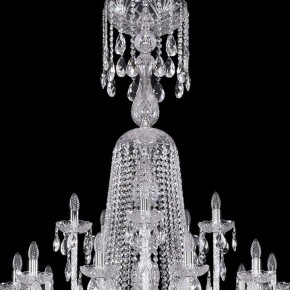 Подвесная люстра Bohemia Ivele Crystal 1402 1402/20+10+5/530/XL-165/Ni в Пуровске - purovsk.mebel24.online | фото 4