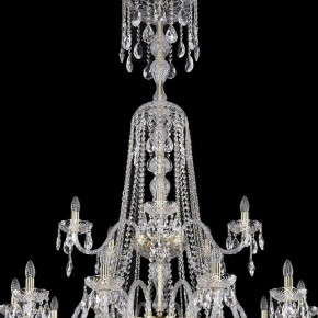 Подвесная люстра Bohemia Ivele Crystal 1402 1402/20+10+5/530/XL-206/3d/G в Пуровске - purovsk.mebel24.online | фото 3