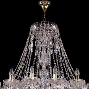 Подвесная люстра Bohemia Ivele Crystal 1411 1411/24/530/G в Пуровске - purovsk.mebel24.online | фото 4