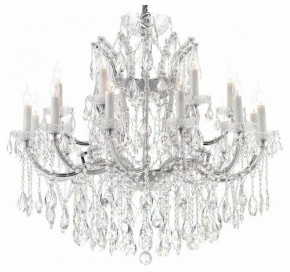 Подвесная люстра iLamp Diamond 6071-18 CR+CL в Пуровске - purovsk.mebel24.online | фото