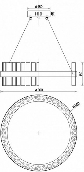 Подвесной светильник Favourite Placerat 4012-5P в Пуровске - purovsk.mebel24.online | фото 5