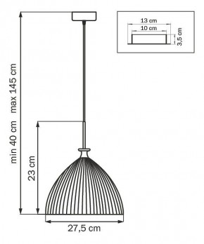 Подвесной светильник Lightstar Agola 810030 в Пуровске - purovsk.mebel24.online | фото 2