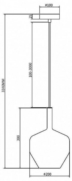 Подвесной светильник Maytoni Duality MOD271PL-01B5 в Пуровске - purovsk.mebel24.online | фото 4