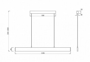 Подвесной светильник Maytoni Step P010PL-L30G4K в Пуровске - purovsk.mebel24.online | фото 4