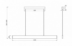 Подвесной светильник Maytoni Step P010PL-L30W4K в Пуровске - purovsk.mebel24.online | фото 5