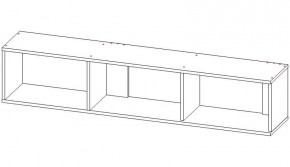 ЛУКСОР-4 Полка навесная (ЦРК.ЛКС.04 полка навесная) в Пуровске - purovsk.mebel24.online | фото 2