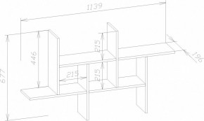 Полка навесная ПК-6 в Пуровске - purovsk.mebel24.online | фото 4