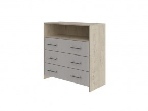 PROxSON Комод Varna (ЛДСП+ткань Бунратти/Savana Milk (молочный)) 90x40 в Пуровске - purovsk.mebel24.online | фото 1