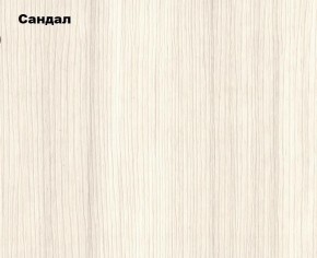 Шкаф 2-х створчатый Белла (Сандал, Графит/Дуб крафт) в Пуровске - purovsk.mebel24.online | фото 2