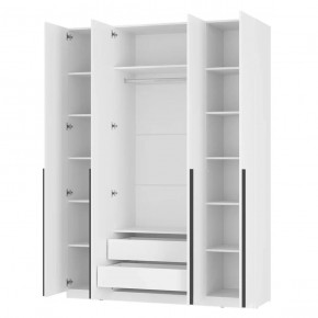 Шкаф 4-х створчатый Айрон ШК-13 (белый) в Пуровске - purovsk.mebel24.online | фото 7