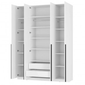 Шкаф 4-х створчатый Айрон ШК-13 (белый) в Пуровске - purovsk.mebel24.online | фото 9