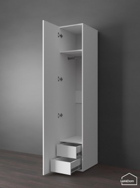 Шкаф Linnea MHR-1PO-3 2050х400х510 (Белый-М 11.1.1) в Пуровске - purovsk.mebel24.online | фото 5