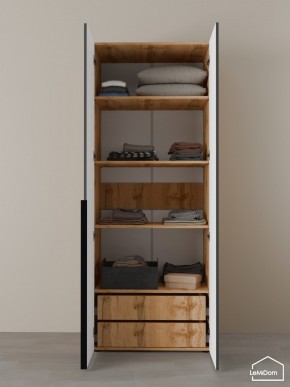 Шкаф Linnea MHR-2-4 2050х800х510 (ДВ-М 11.1.25) в Пуровске - purovsk.mebel24.online | фото 5