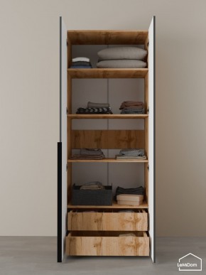 Шкаф Linnea MHR-2-4 2050х800х510 (ДВ-М 11.1.25) в Пуровске - purovsk.mebel24.online | фото 6