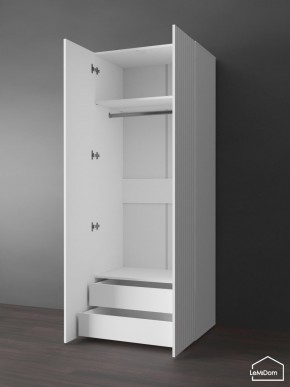 Шкаф Linnea MHR-2PO-3 2050х800х510 (Белый-М 11.1.1) в Пуровске - purovsk.mebel24.online | фото 5