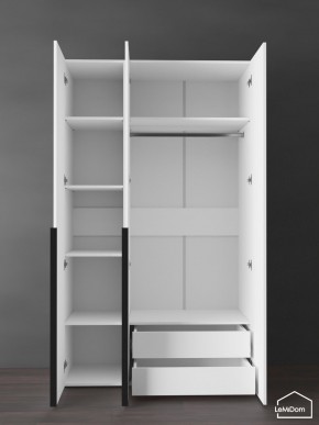 Шкаф Linnea MHR-3-2 2050х1200х510 (Белый-М 11.1.1) в Пуровске - purovsk.mebel24.online | фото 6