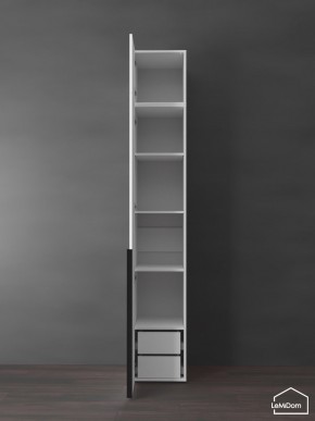 Шкаф с антресолью Linnea MHR-1A-4 2450х400х510 (Белый-М 11.1.1) в Пуровске - purovsk.mebel24.online | фото 6