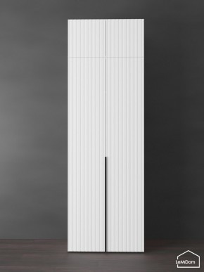 Шкаф с антресолью Linnea MHR-2A-1 2450х800х510 (Белый-М 11.1.2) в Пуровске - purovsk.mebel24.online | фото 4