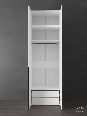Шкаф с антресолью Linnea MHR-2A-3 2450х800х510 (Белый-М 11.1.1) в Пуровске - purovsk.mebel24.online | фото 6