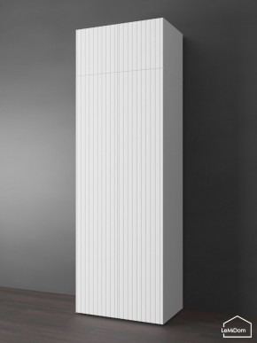 Шкаф с антресолью Linnea MHR-2POA-3 2450х800х510 (Белый-М 11.1.2) в Пуровске - purovsk.mebel24.online | фото 1