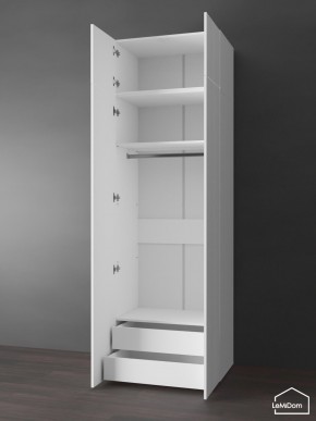 Шкаф с антресолью Linnea MHR-2POA-3 2450х800х510 (Белый-М 11.1.2) в Пуровске - purovsk.mebel24.online | фото 6