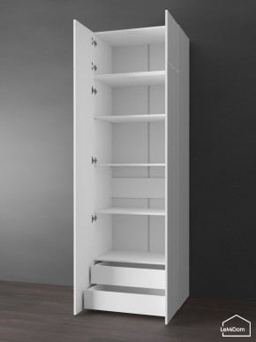 Шкаф с антресолью Linnea MHR-2POA-4 2450х800х510 (Белый-М 11.1.1) в Пуровске - purovsk.mebel24.online | фото 5