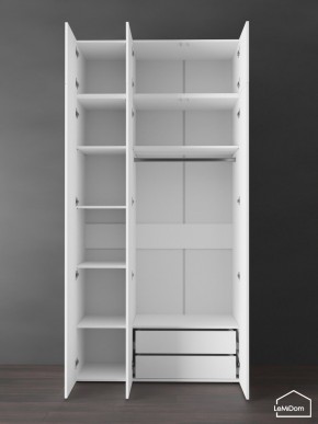 Шкаф с антресолью Linnea MHR-3POA-2 2450х1200х510 (Белый-М 11.1.2) в Пуровске - purovsk.mebel24.online | фото 6