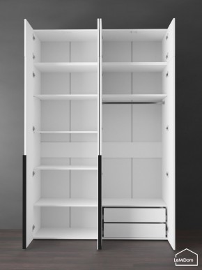 Шкаф с антресолью Linnea MHR-4A-2 2450х1600х510 (Белый-М 11.1.1) в Пуровске - purovsk.mebel24.online | фото 5