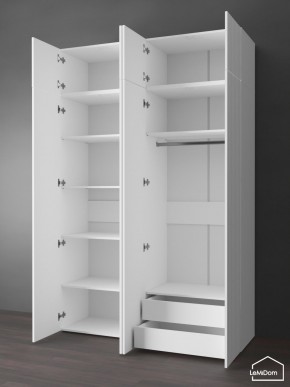 Шкаф с антресолью Linnea MHR-4POA-2 2450х1600х510 (Белый-М 11.1.2) в Пуровске - purovsk.mebel24.online | фото 6