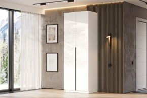 Шкаф ШК-5 + 2 полки + ящики (800) Белый текстурный в Пуровске - purovsk.mebel24.online | фото 2