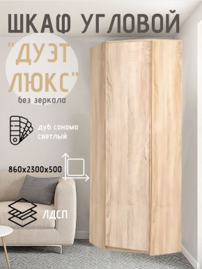 Шкаф угловой Дуэт Люкс без зеркала в Пуровске - purovsk.mebel24.online | фото 5