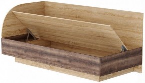 СОНАТА КРС- 900 Кровать (софа) с ПМ (дуб сонома/дуб сакраменто) в Пуровске - purovsk.mebel24.online | фото 2