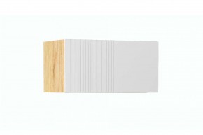 СТЕФАНИ-1.1 Антресоль (дуб крафт золотой/белый софт) в Пуровске - purovsk.mebel24.online | фото